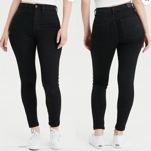 NWT American Eagle High rise black jegging
